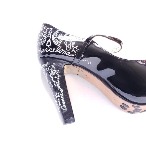 Shane & Shawn Shoes - Shane & Shawn Black Peep Toe Pumps Size 9